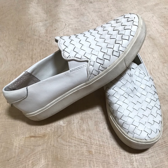 Sam Edelman Eda White Leather Sneakers Size 6.5 - Picture 3 of 8